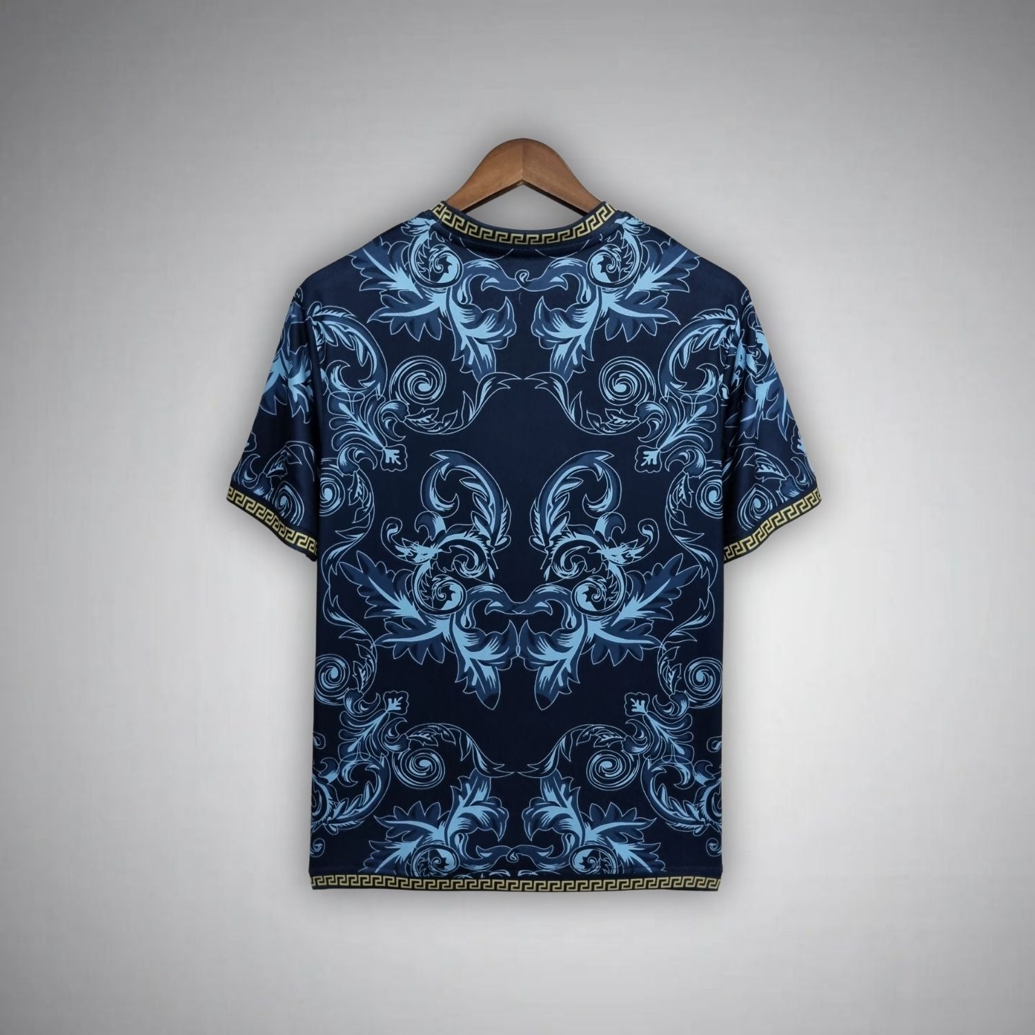Italië Versace Donkerblauwe Kit