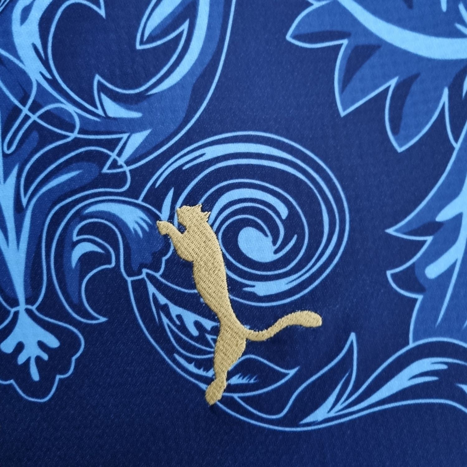 Italië Versace Donkerblauwe Kit
