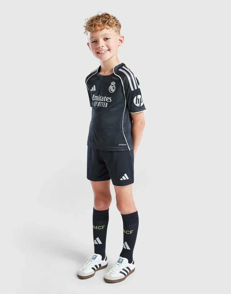 2025-26 Real Madrid Away Kids Football Kit