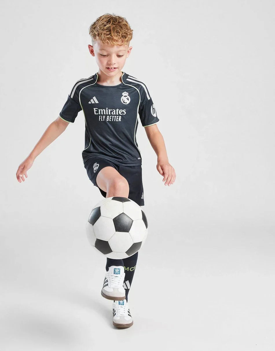 Real Madrid Uittenue voor Kinderen 2025-26