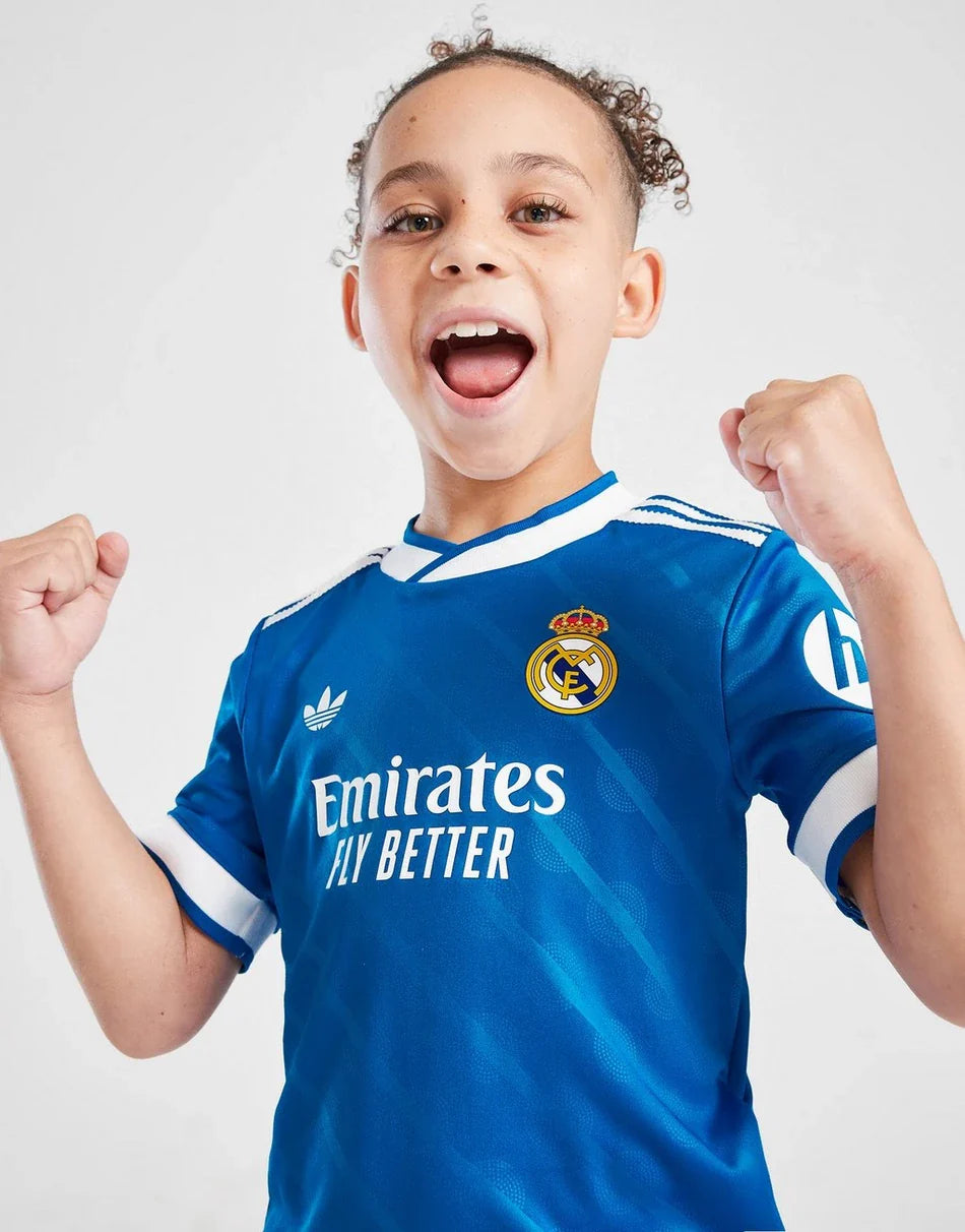 Real Madrid 2025/26 Drittes Trikot – Kinder