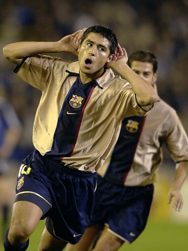 2002 2003 Barcelona Retro Uitshirt