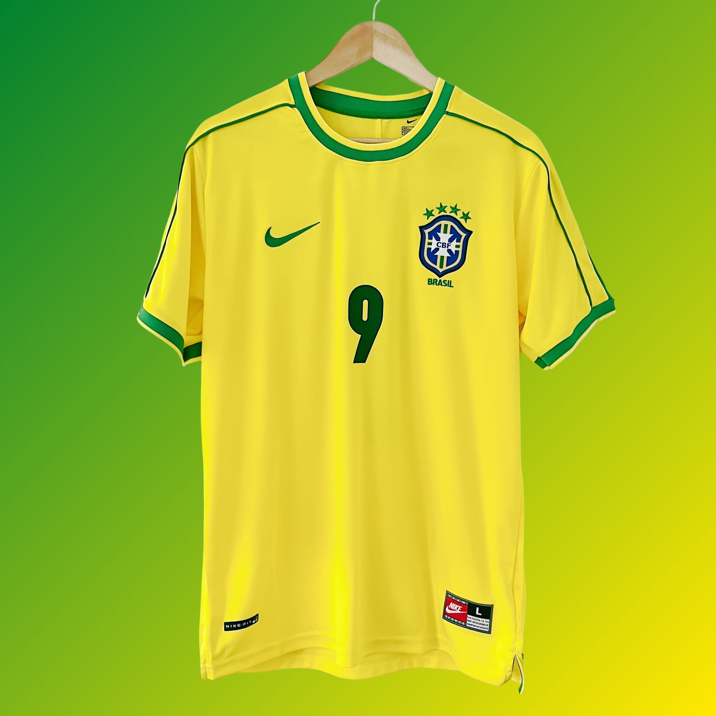 Brazilië Retro Shirt uit 1998