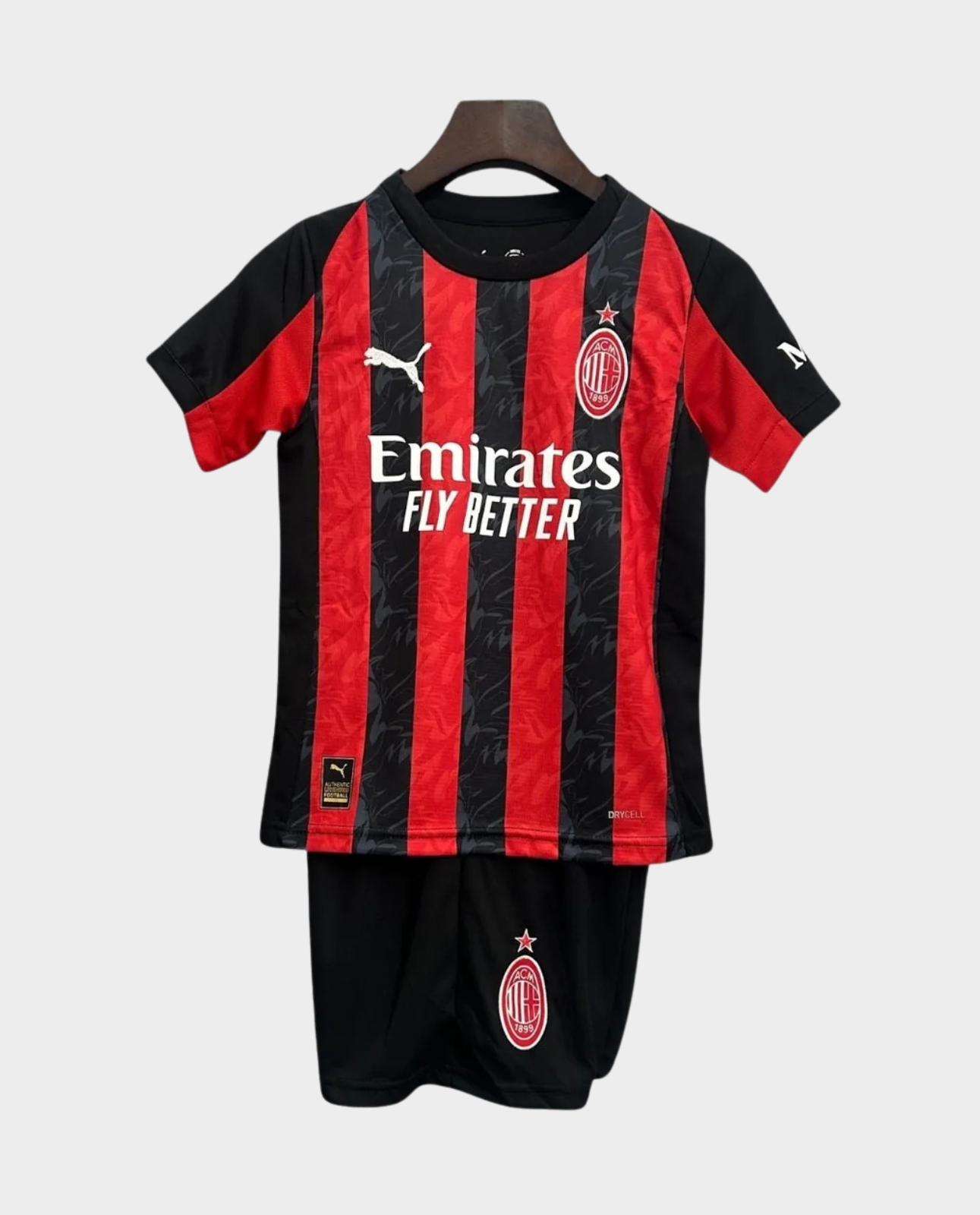 Kids AC Milan Home Kit 2025-26