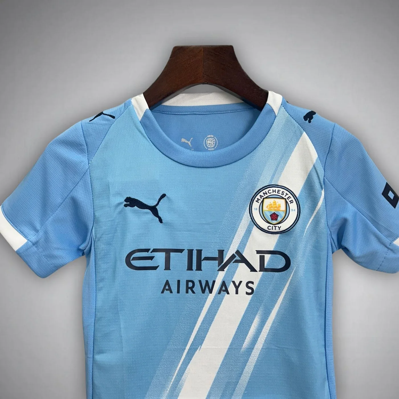 Kids Manchester City Home Kit 2025-26