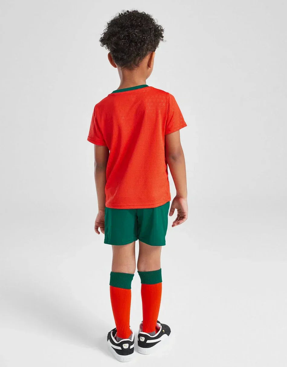 2025/26 Portugal Kids Football Kit Home