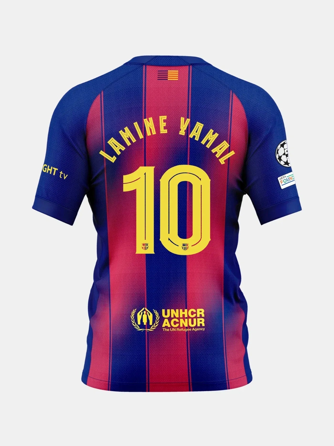 LAMINE YAMAL | UCL Herren-Heimtrikot 25/26 FC Barcelona – Player’s Edition
