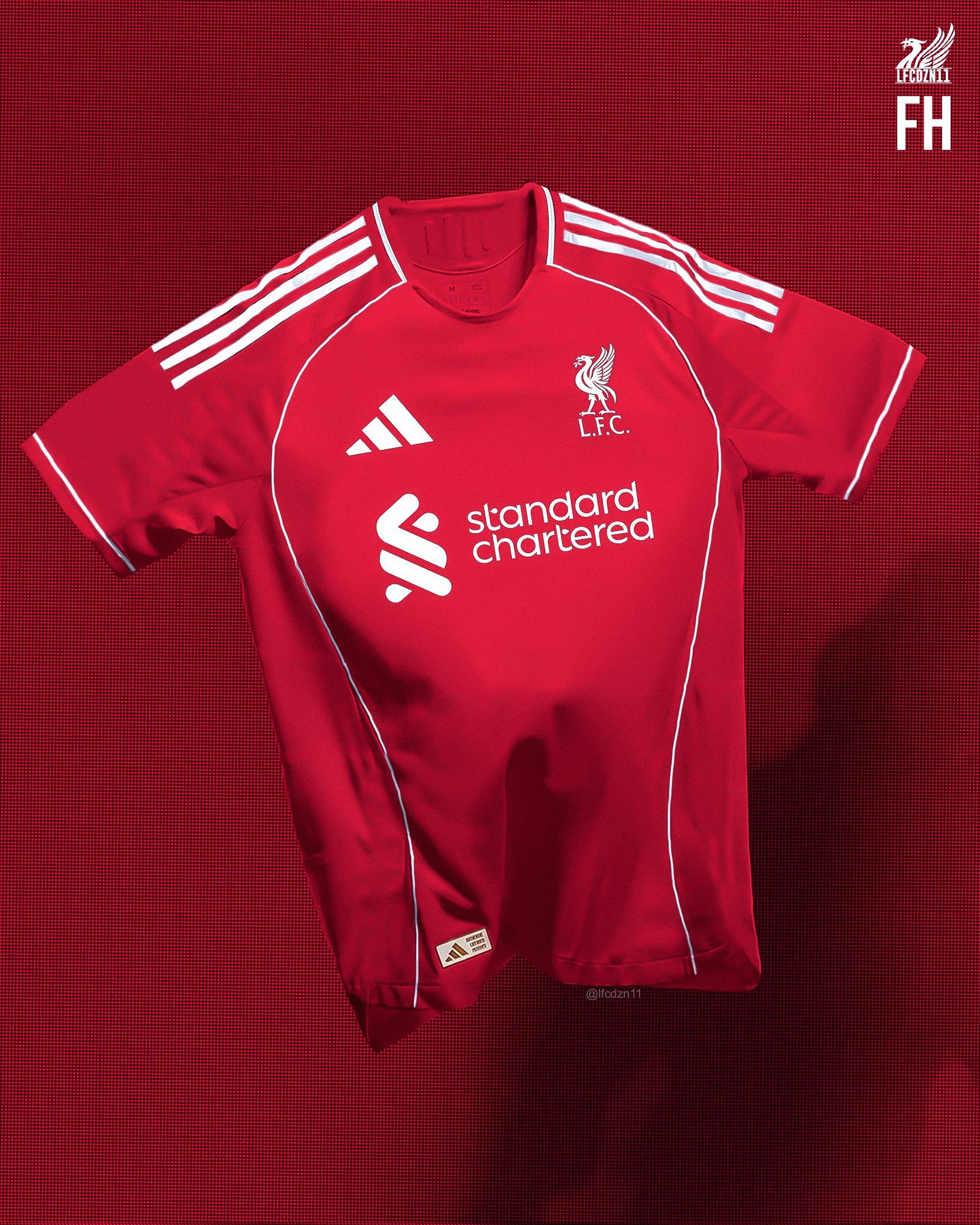 Liverpool Home Jersey 2025-26 Player Version
