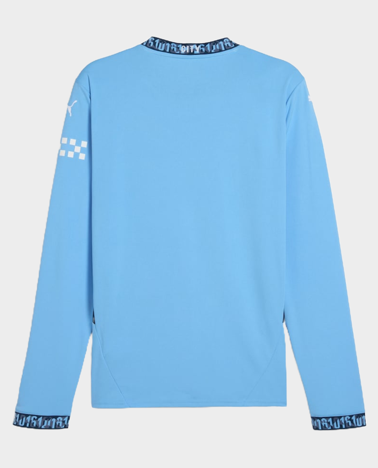 Manchester City Full Sleeve Home Blue Jersey 2024-25 Fan Version