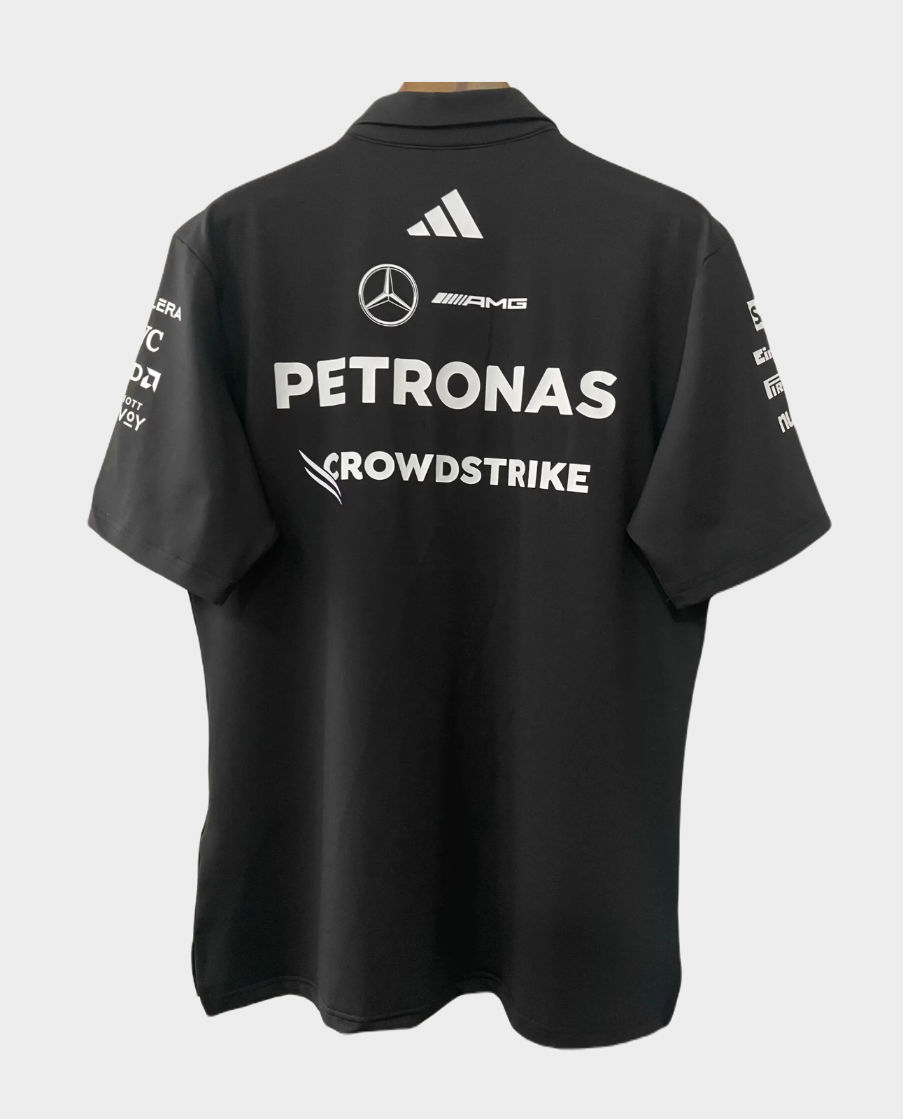 Mercedes AMG Petronas F1 Racing Team Black Polo 2025