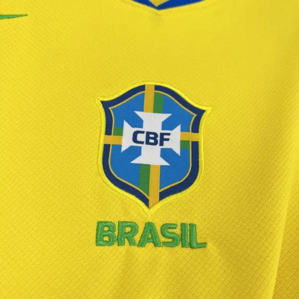Brazil Home 2025-26 Jersey Player Version