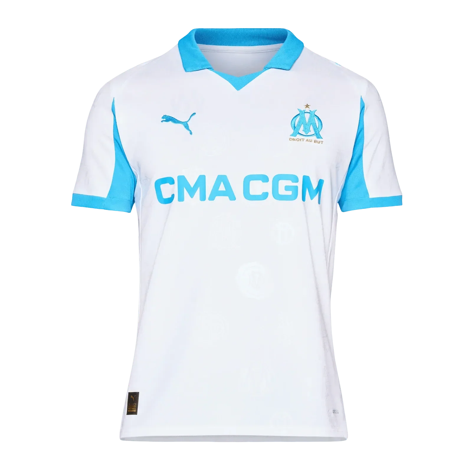 Olympique de Marseille Heimtrikot – Fanversion 2025/2026