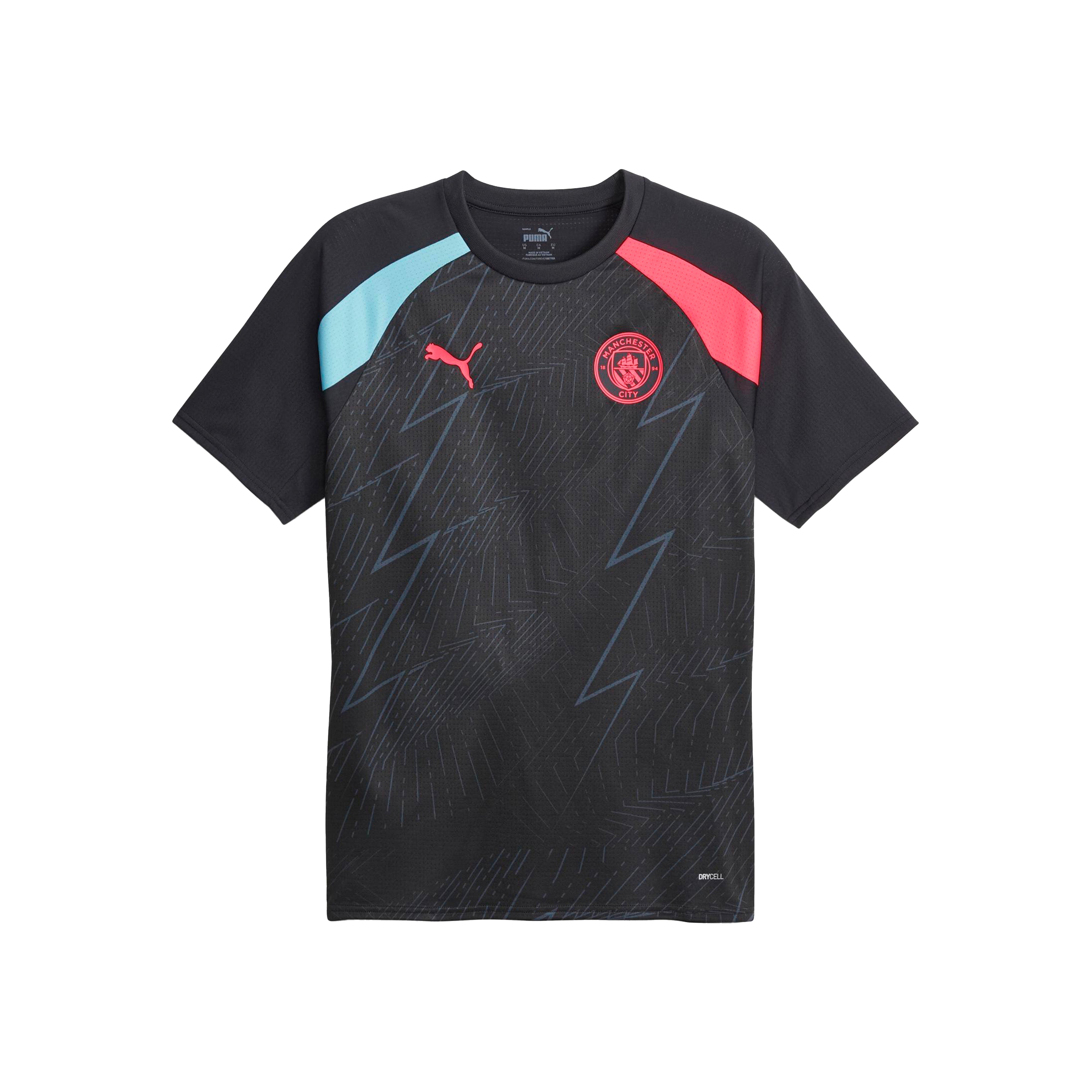 Manchester City Prematch Shirt 23/24 - Dark Navy/Hero Blue/Sunset Glow