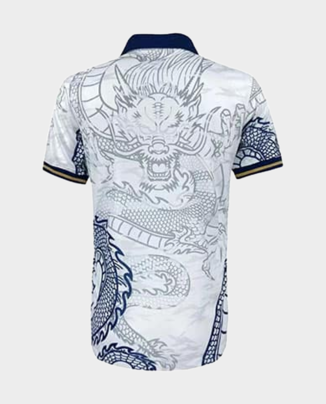 Real Madrid SE White Dragon Jersey Player Version