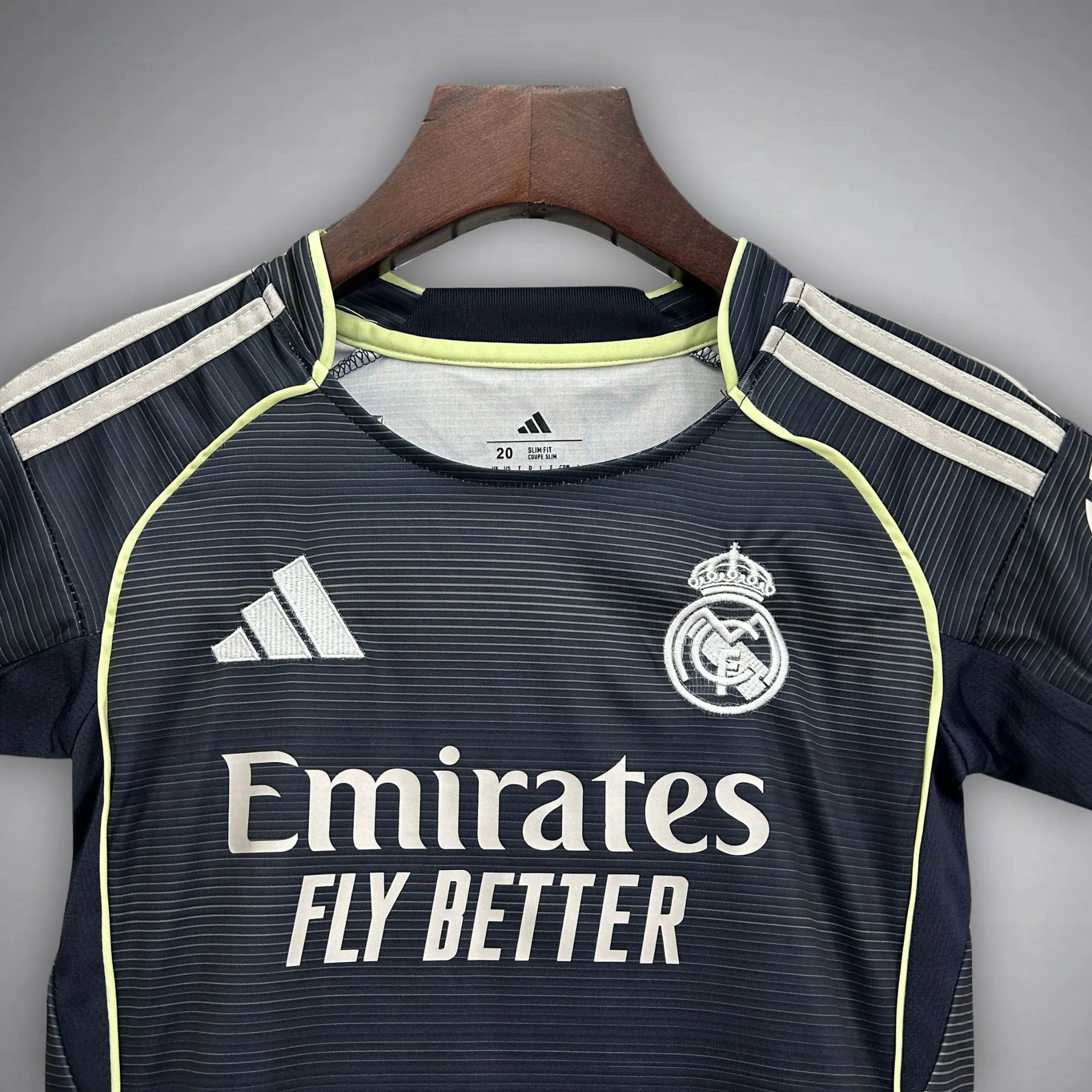 Kids Real Madrid Away Kit 2025-26