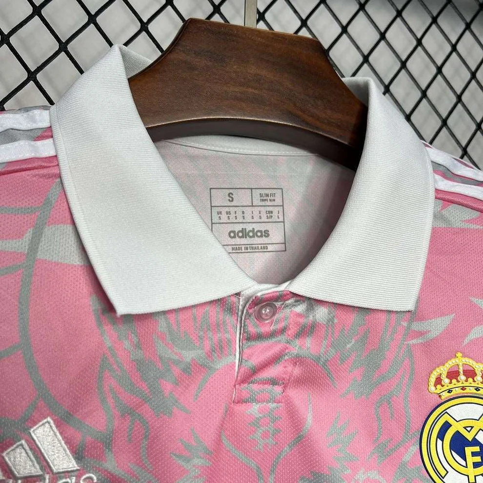 Real Madrid SE Pink Dragon Jersey Player Version