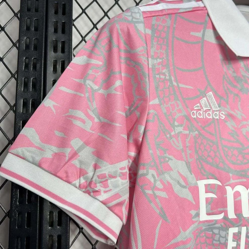Real Madrid SE Pink Dragon Jersey Player Version