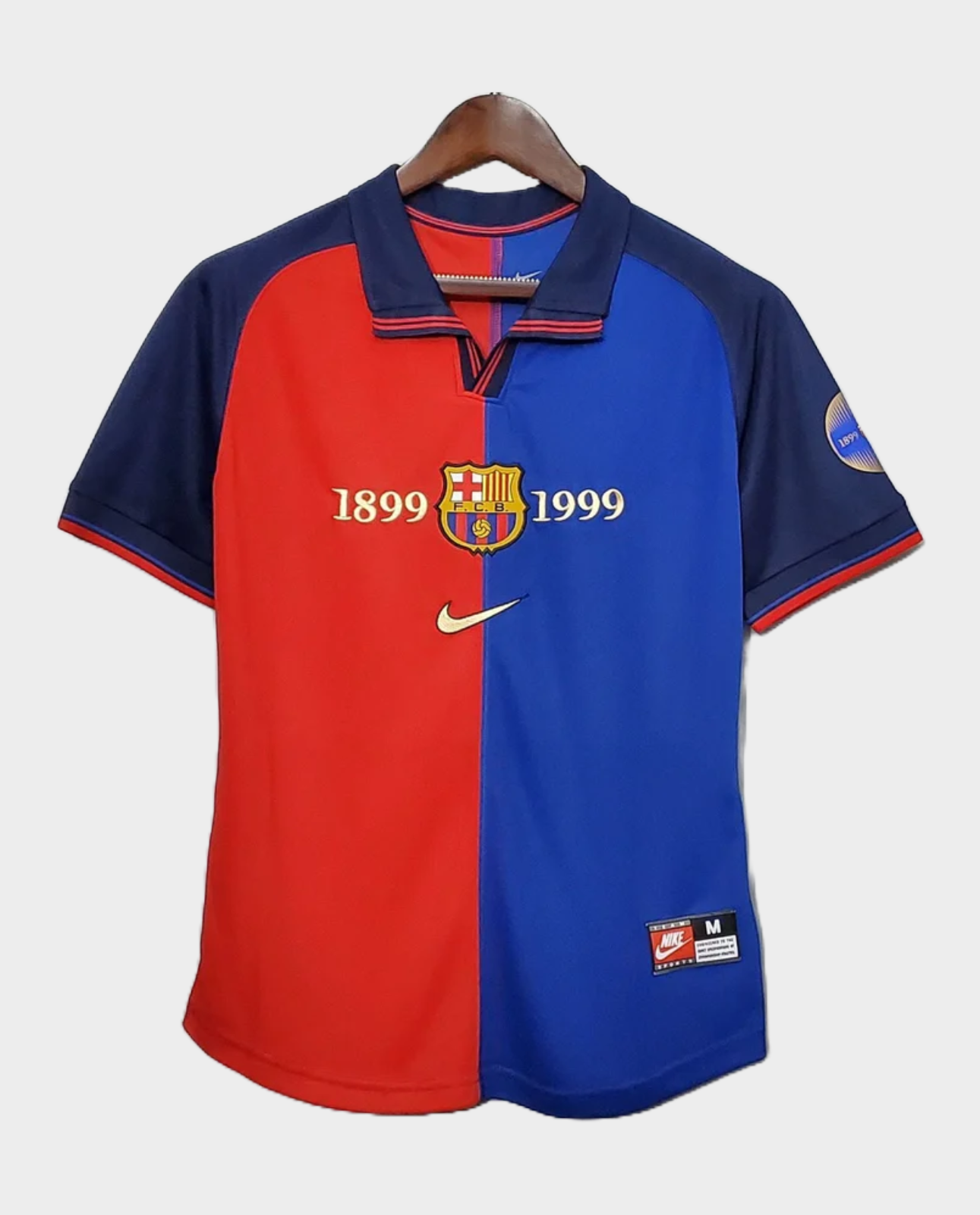 Retro Barcelona Home 1999 100 years special edition
