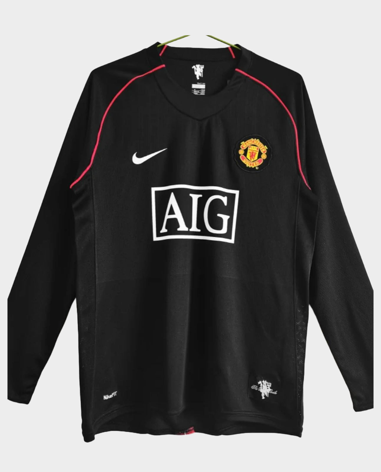 Retro Manchester United 2008 Full Sleeve Away Jersey
