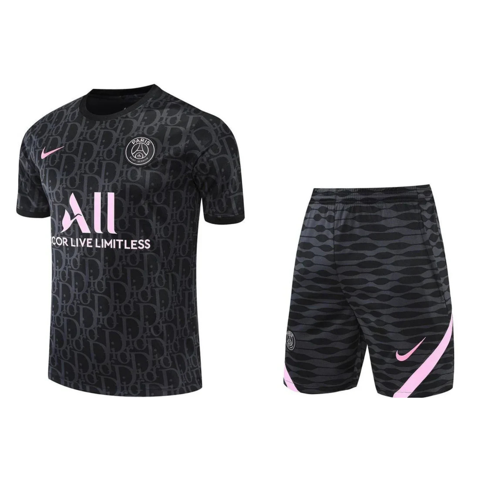 PSG Dior Shirt Set (Shirt + Shorts)