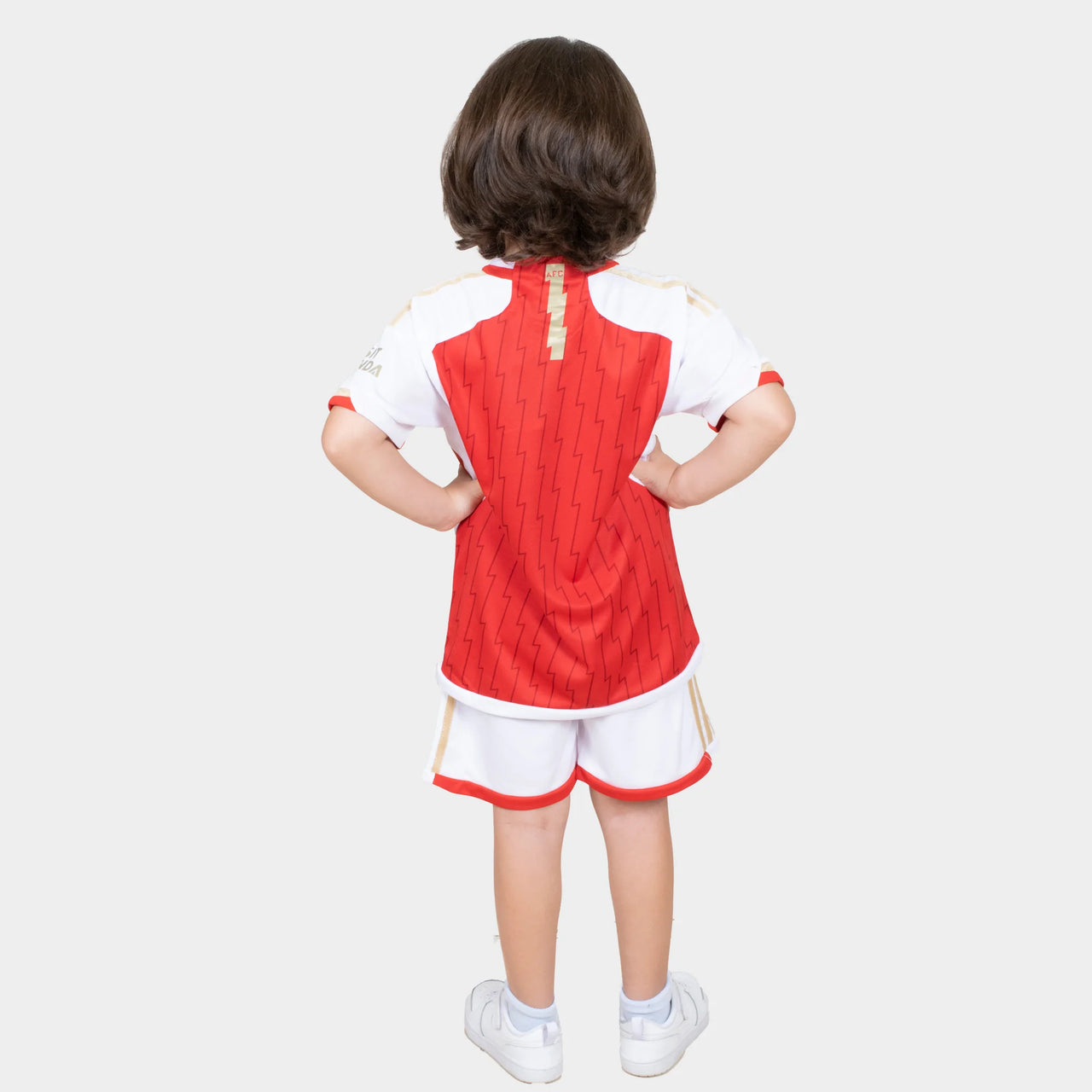 Arsenal Kids Football Kit 2023/24 Red Home