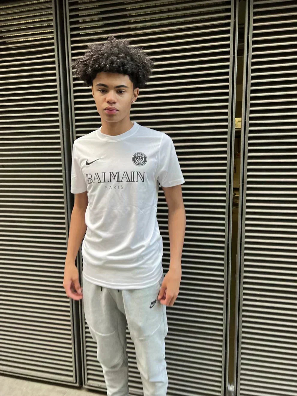 PSG Balmain Shirt Wit